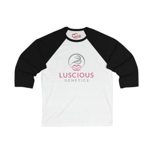 Luscious Genetics Classic Unisex 34 Sleeve Baseball Tee